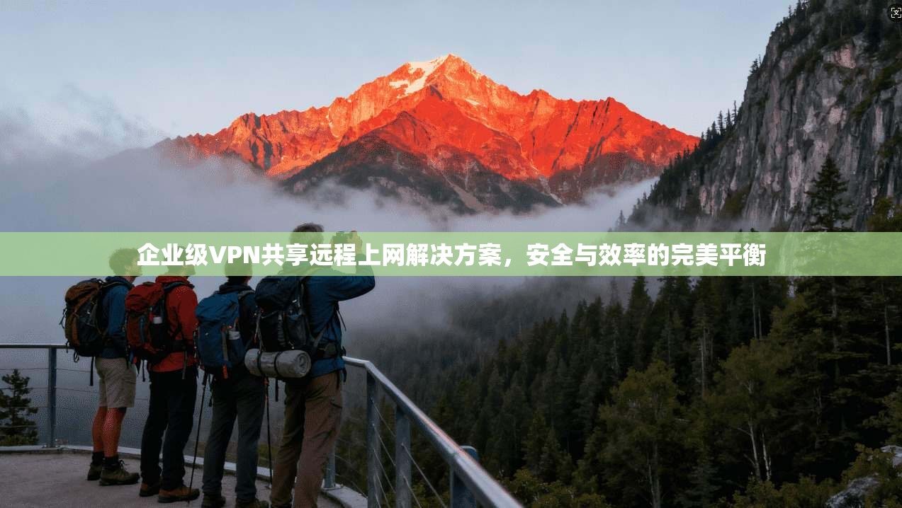 企业级VPN共享远程上网解决方案，安全与效率的完美平衡