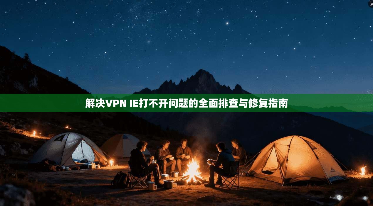 解决VPN IE打不开问题的全面排查与修复指南