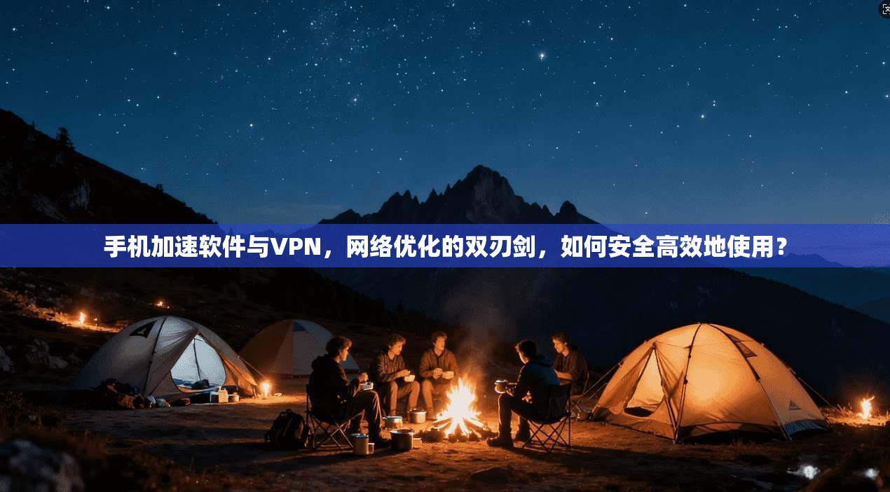 手机加速软件与VPN，网络优化的双刃剑，如何安全高效地使用？