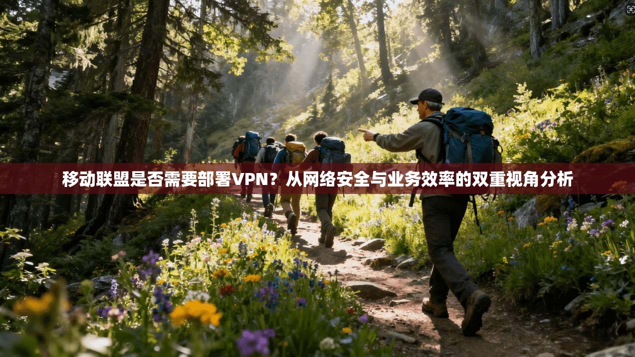 移动联盟是否需要部署VPN？从网络安全与业务效率的双重视角分析