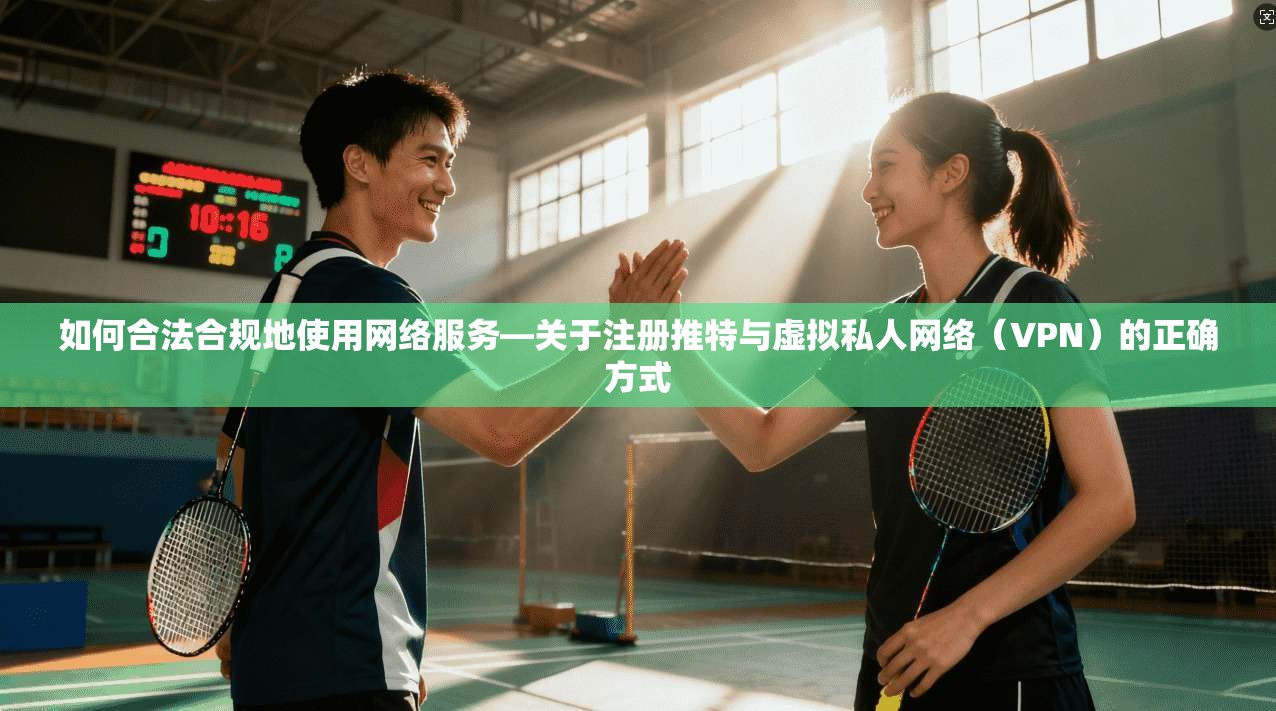 如何合法合规地使用网络服务—关于注册推特与虚拟私人网络（VPN）的正确方式