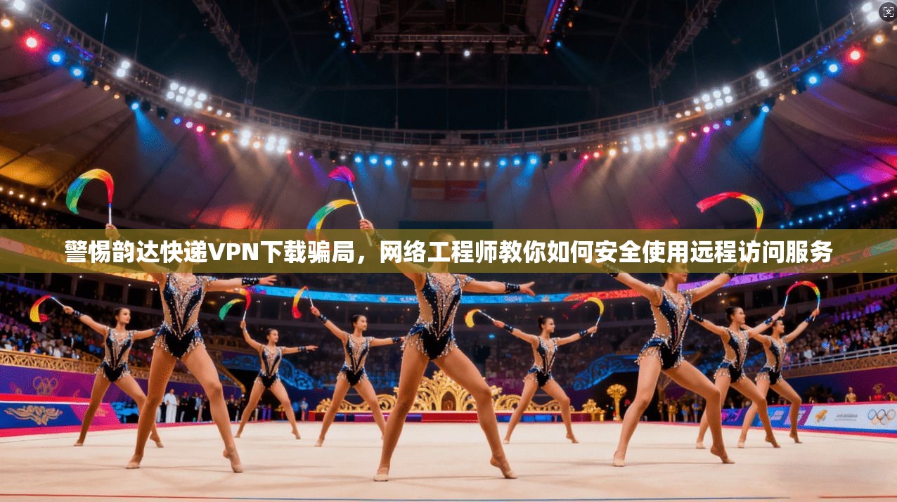 警惕韵达快递VPN下载骗局，网络工程师教你如何安全使用远程访问服务