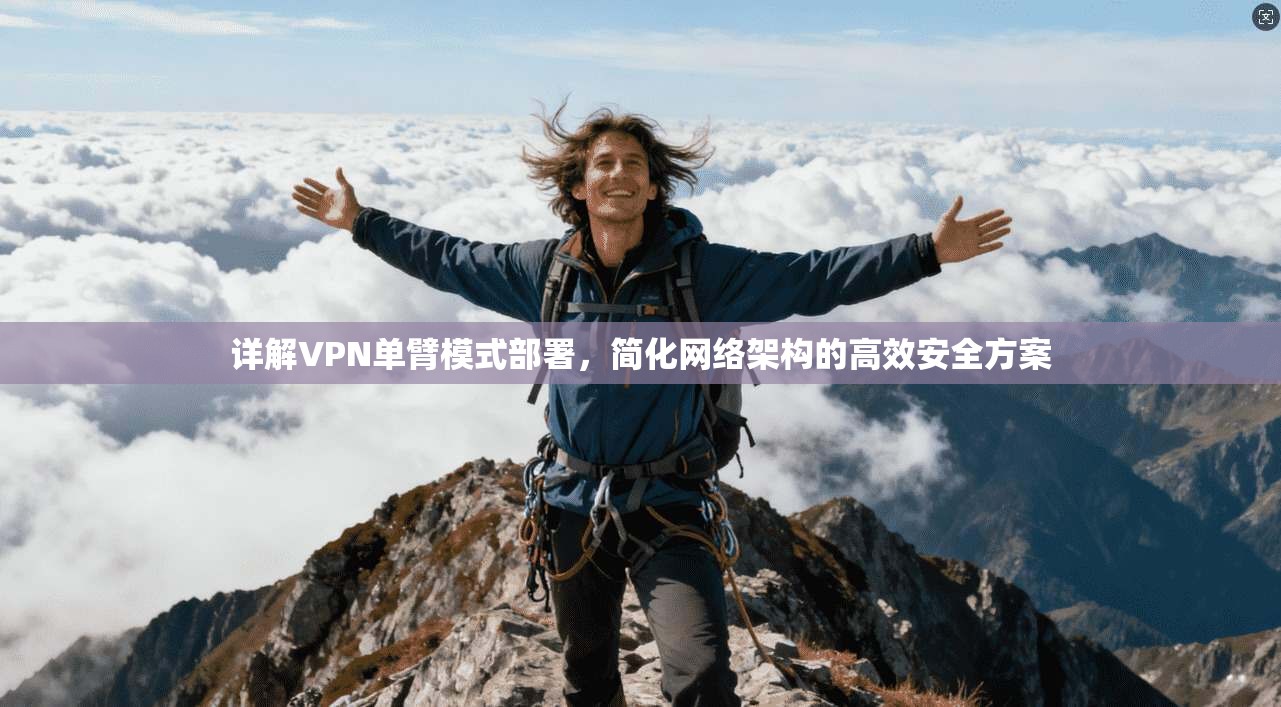 详解VPN单臂模式部署，简化网络架构的高效安全方案