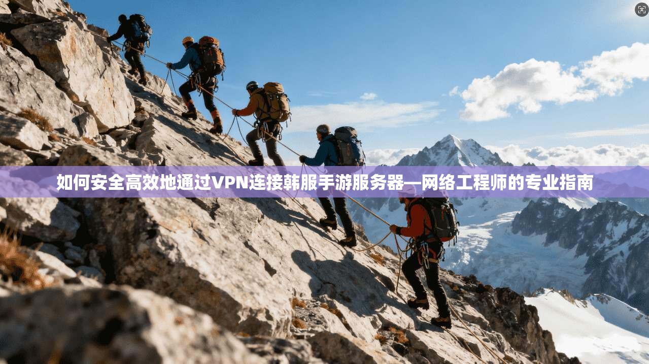 如何安全高效地通过VPN连接韩服手游服务器—网络工程师的专业指南