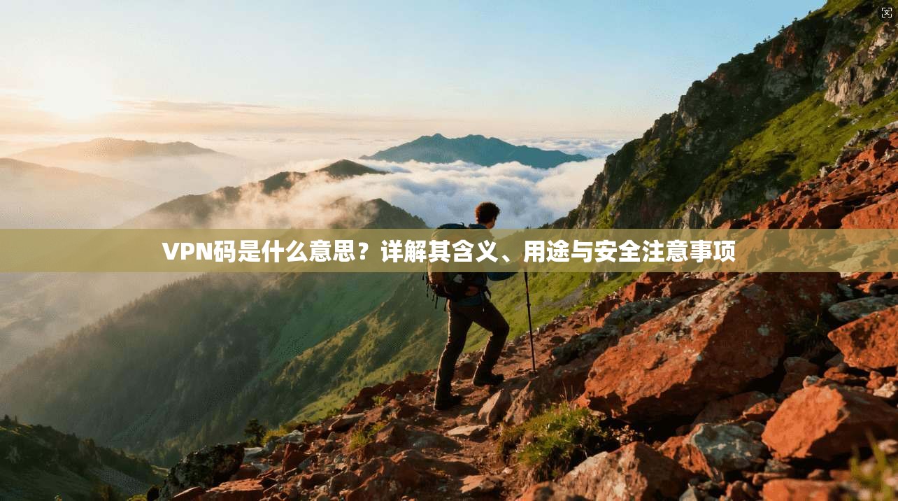 VPN码是什么意思？详解其含义、用途与安全注意事项