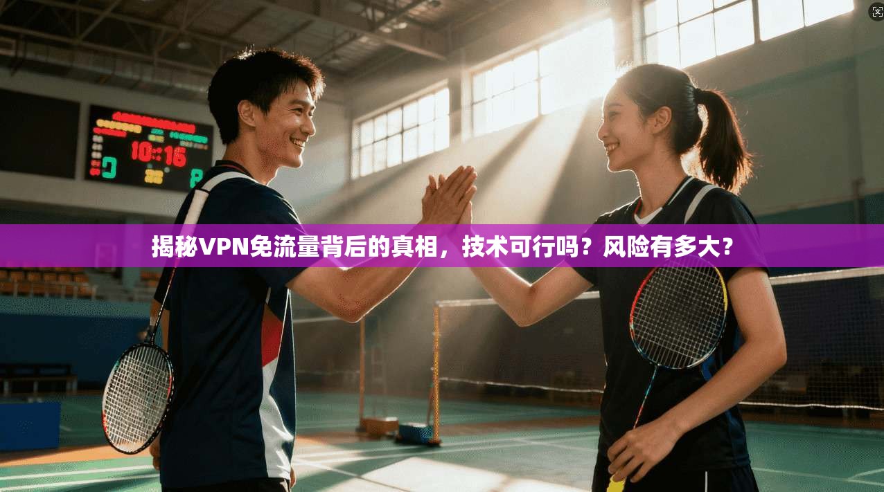揭秘VPN免流量背后的真相，技术可行吗？风险有多大？