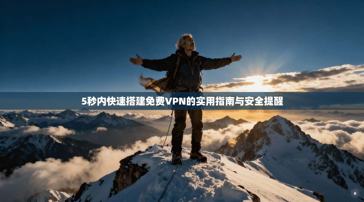5秒内快速搭建免费VPN的实用指南与安全提醒