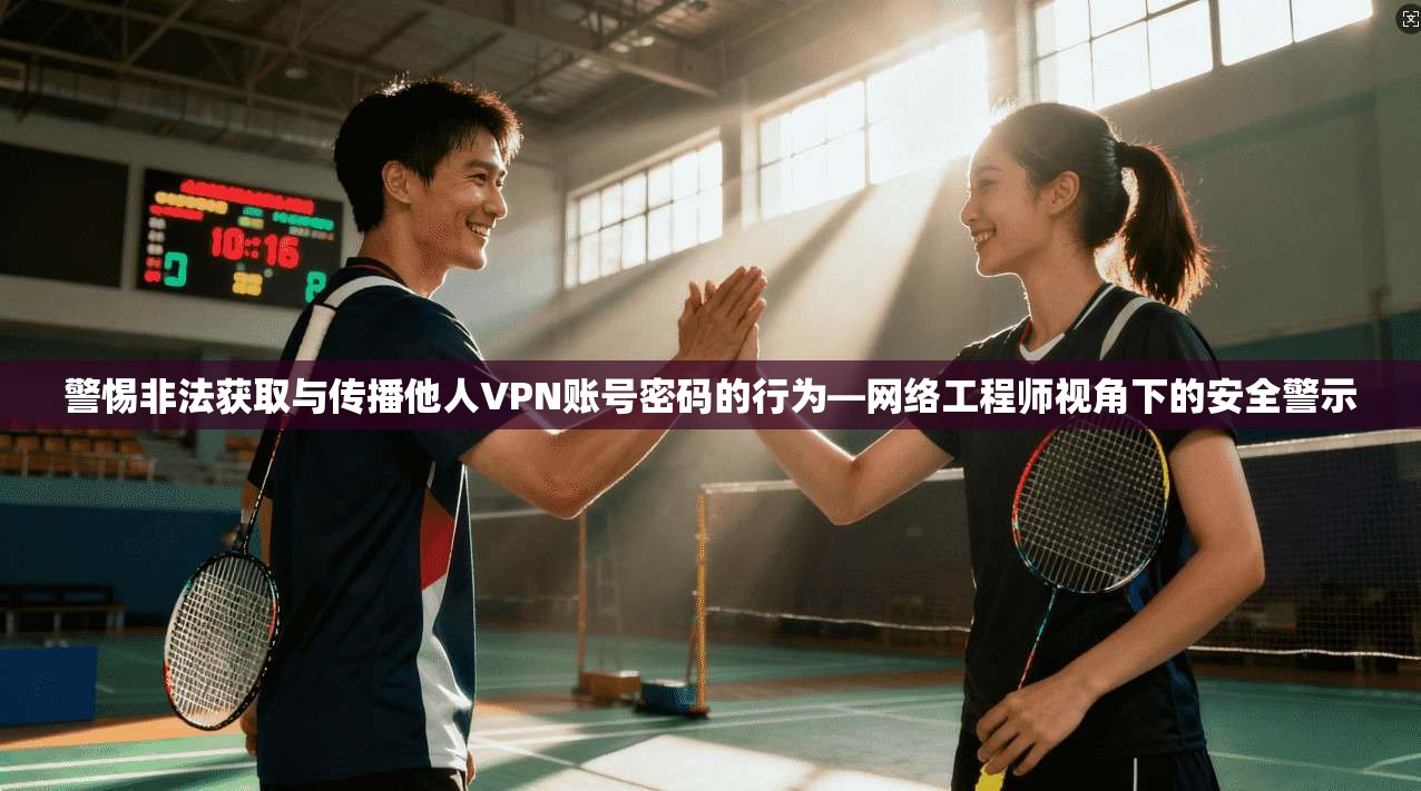 警惕非法获取与传播他人VPN账号密码的行为—网络工程师视角下的安全警示