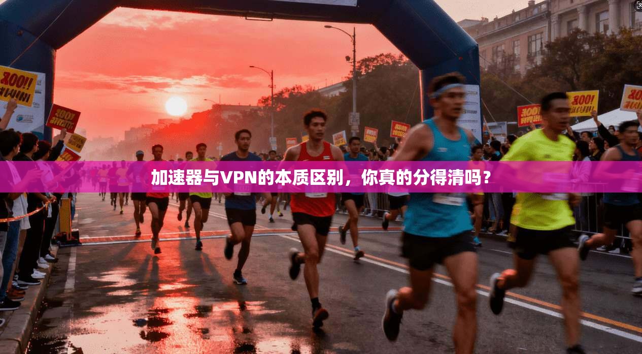 加速器与VPN的本质区别，你真的分得清吗？