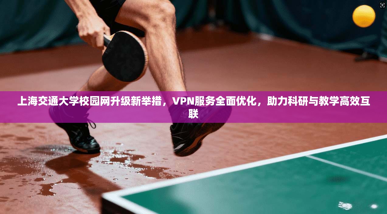上海交通大学校园网升级新举措，VPN服务全面优化，助力科研与教学高效互联