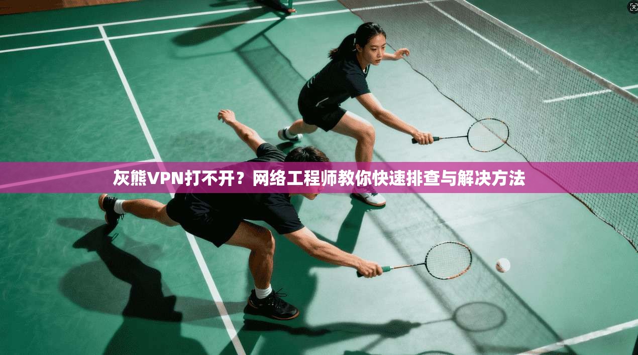 灰熊VPN打不开？网络工程师教你快速排查与解决方法
