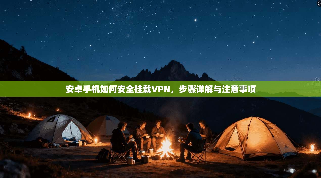 安卓手机如何安全挂载VPN，步骤详解与注意事项
