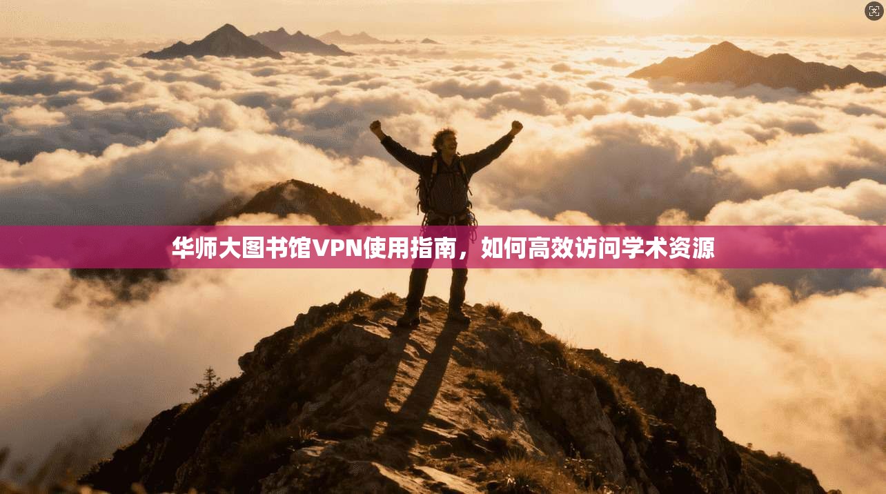 华师大图书馆VPN使用指南，如何高效访问学术资源