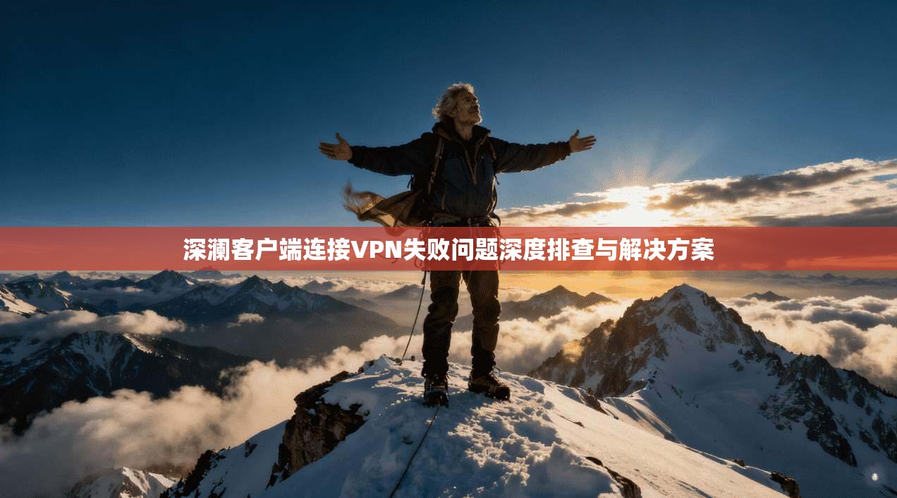 深澜客户端连接VPN失败问题深度排查与解决方案