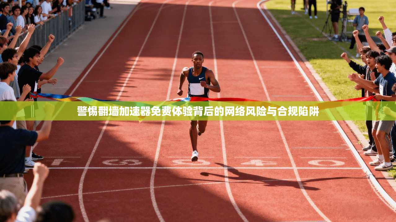 警惕翻墙加速器免费体验背后的网络风险与合规陷阱