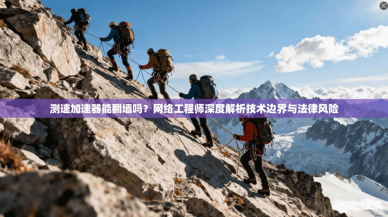 测速加速器能翻墙吗？网络工程师深度解析技术边界与法律风险