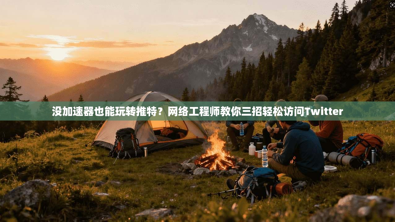 没加速器也能玩转推特？网络工程师教你三招轻松访问Twitter