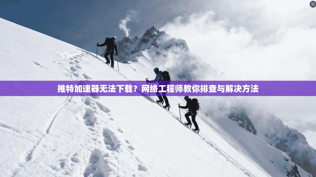 推特加速器无法下载？网络工程师教你排查与解决方法