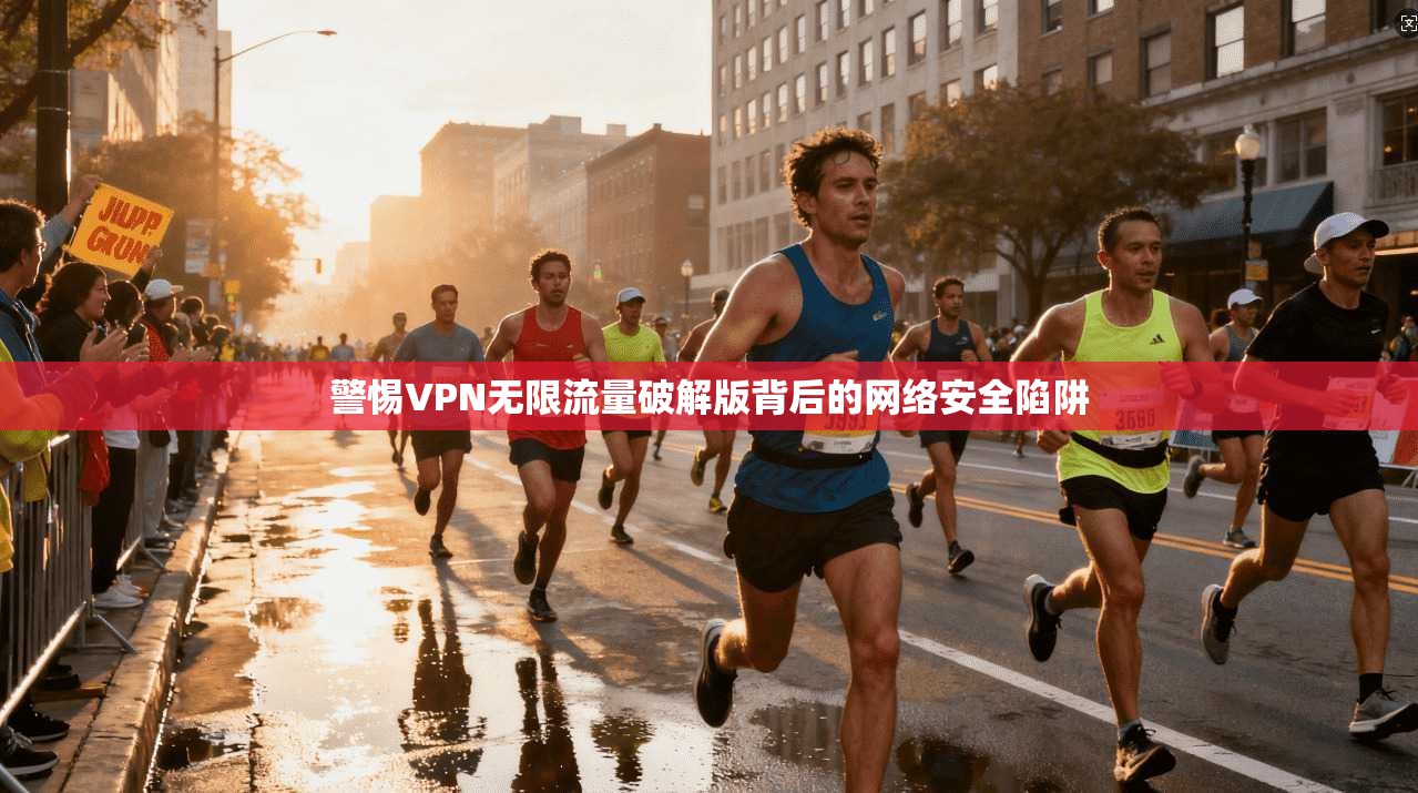 警惕VPN无限流量破解版背后的网络安全陷阱
