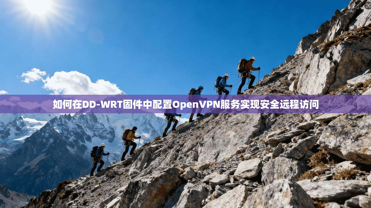 如何在DD-WRT固件中配置OpenVPN服务实现安全远程访问