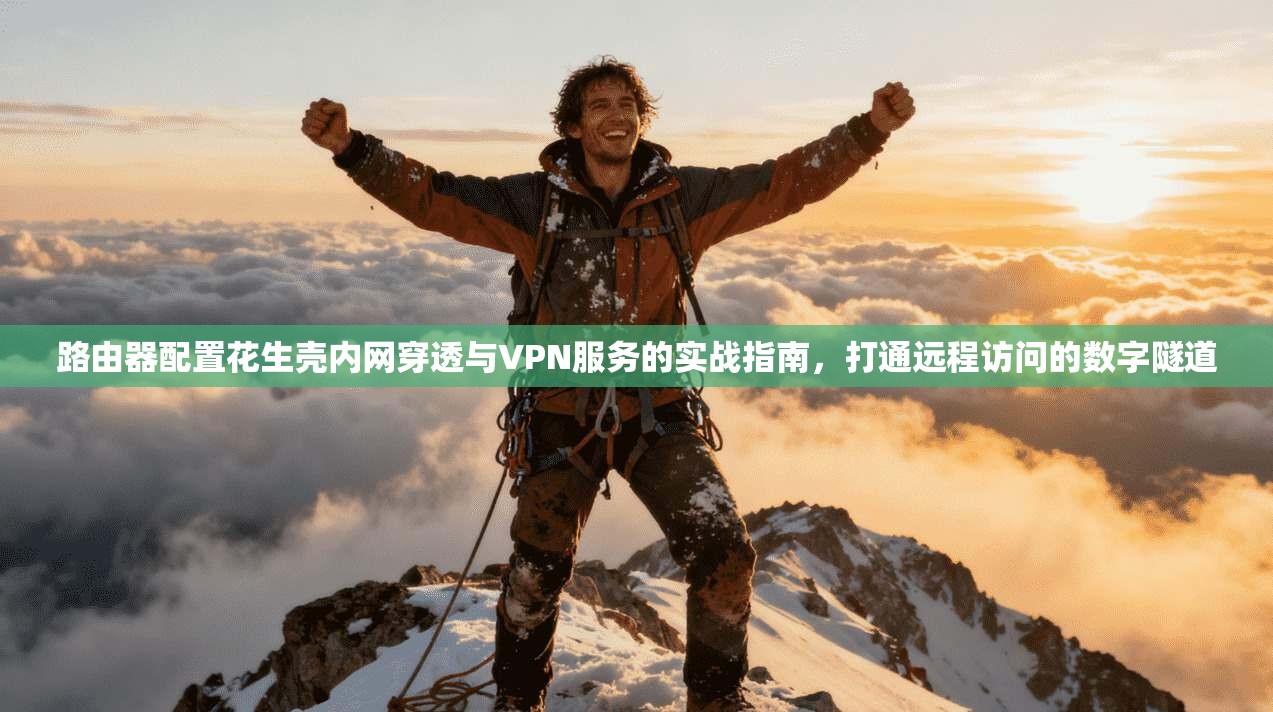 路由器配置花生壳内网穿透与VPN服务的实战指南，打通远程访问的数字隧道
