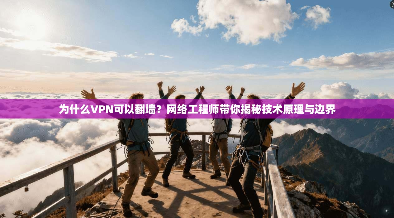为什么VPN可以翻墙？网络工程师带你揭秘技术原理与边界
