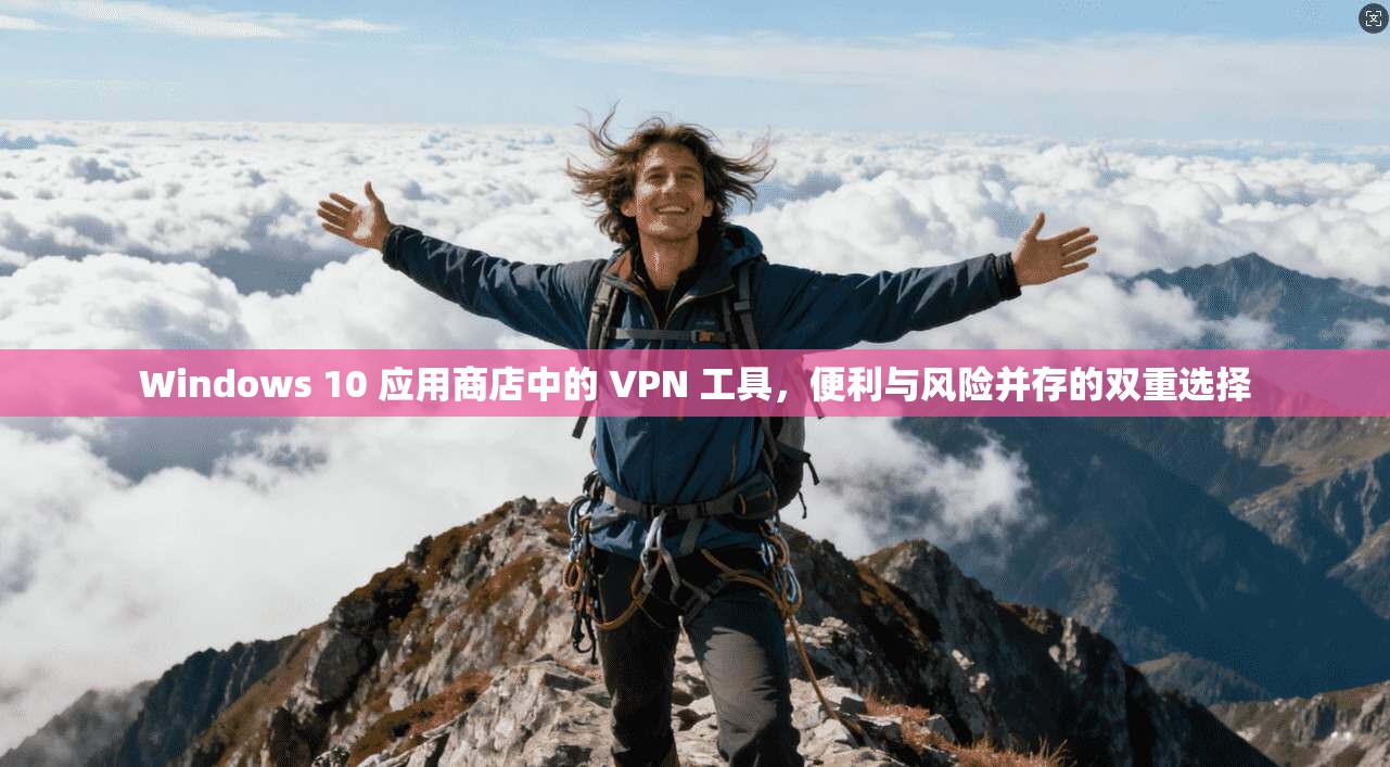 Windows 10 应用商店中的 VPN 工具，便利与风险并存的双重选择