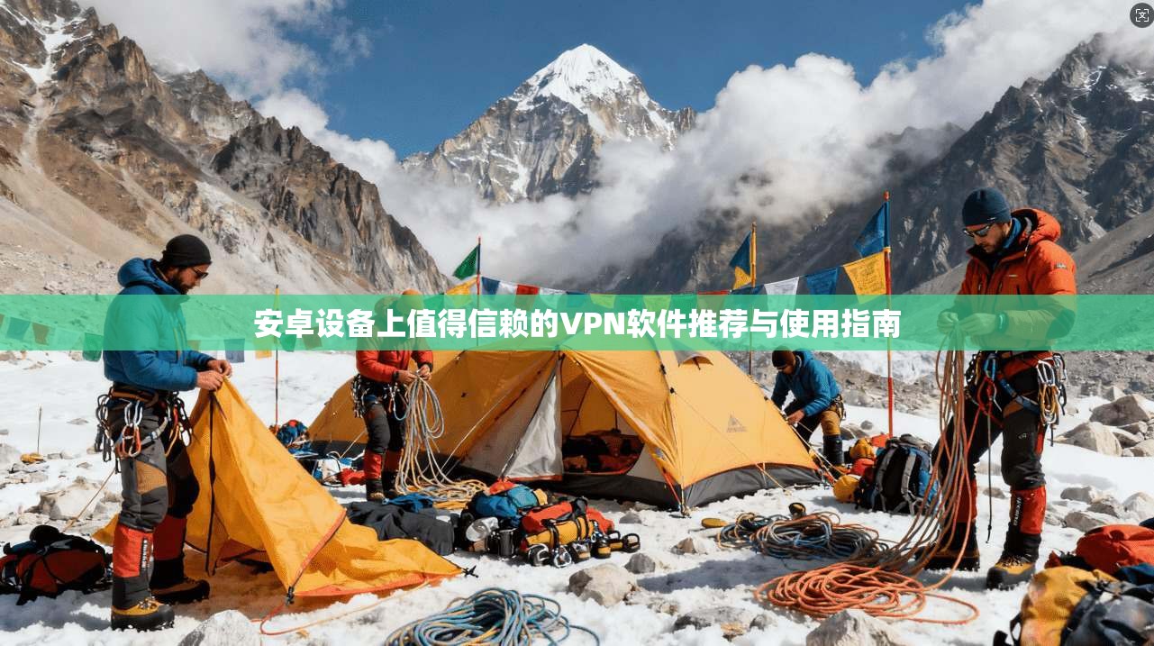 安卓设备上值得信赖的VPN软件推荐与使用指南