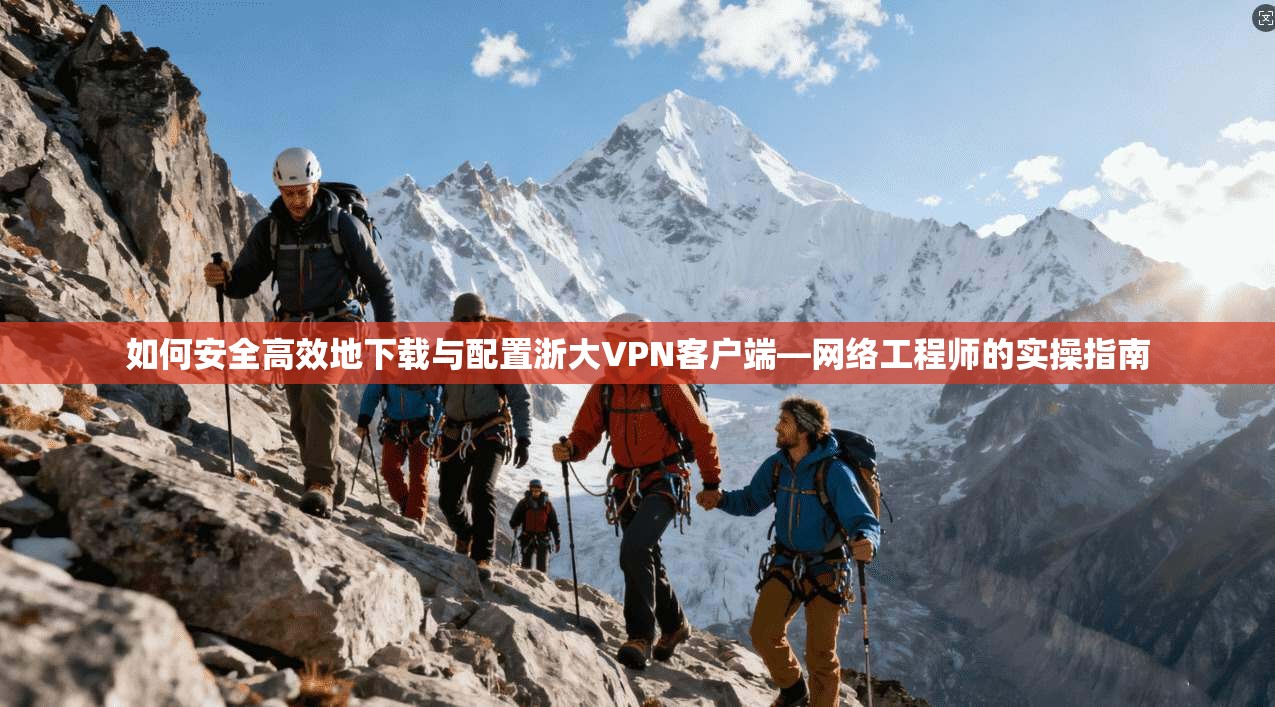 如何安全高效地下载与配置浙大VPN客户端—网络工程师的实操指南