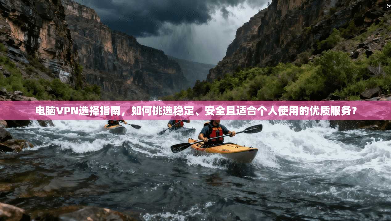 电脑VPN选择指南，如何挑选稳定、安全且适合个人使用的优质服务？