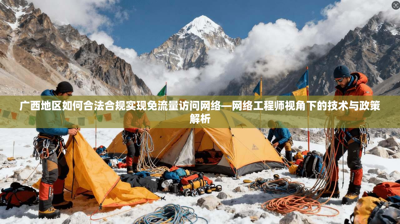 广西地区如何合法合规实现免流量访问网络—网络工程师视角下的技术与政策解析