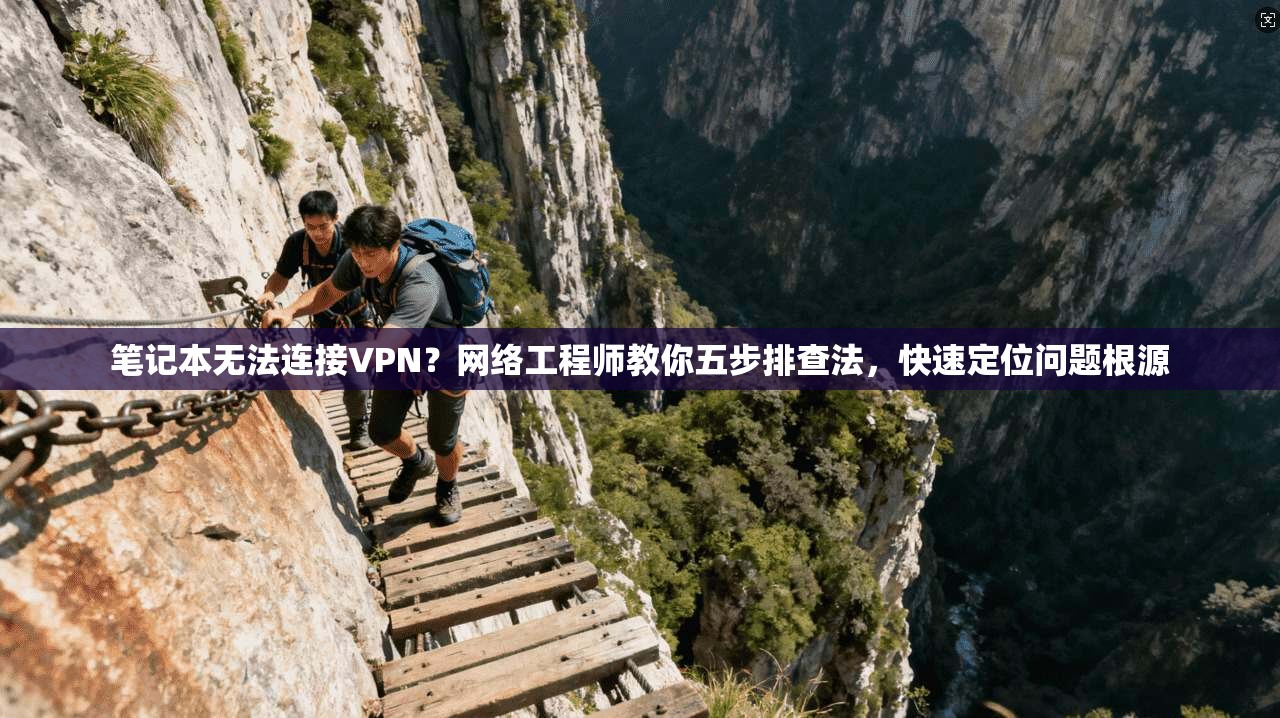 笔记本无法连接VPN？网络工程师教你五步排查法，快速定位问题根源