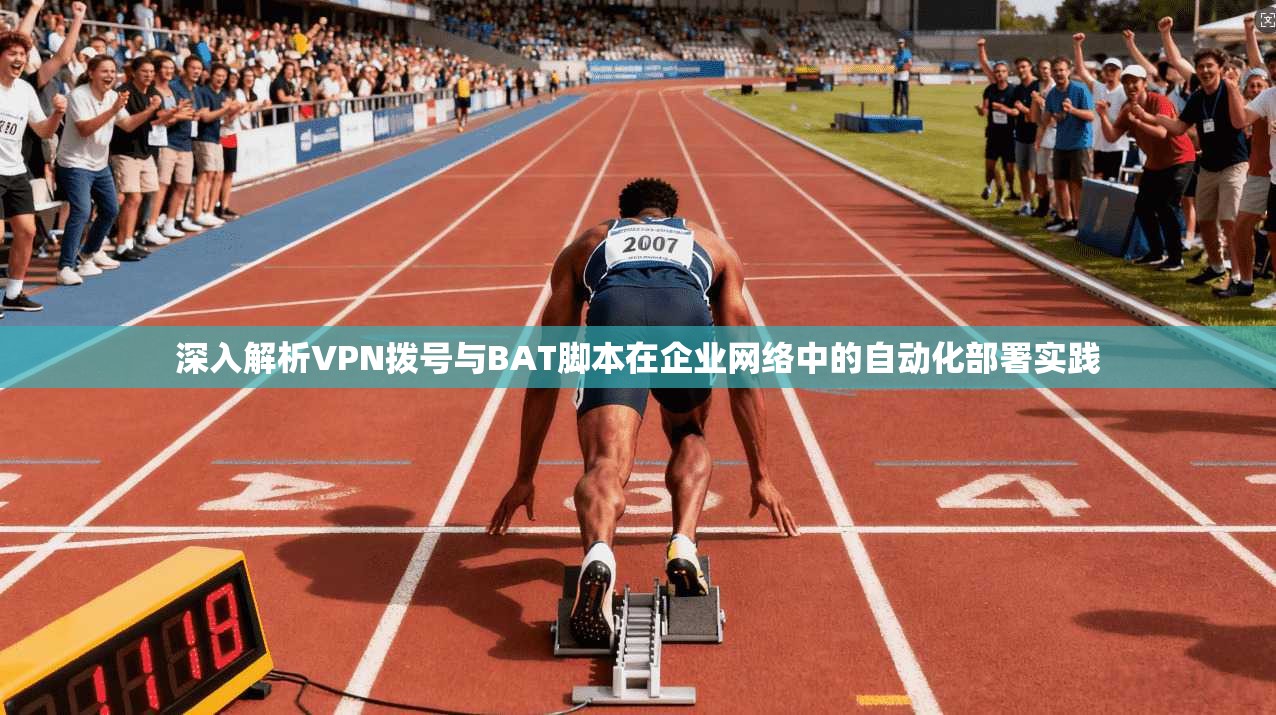深入解析VPN拨号与BAT脚本在企业网络中的自动化部署实践