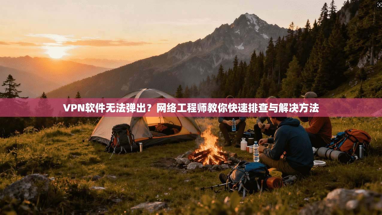 VPN软件无法弹出？网络工程师教你快速排查与解决方法