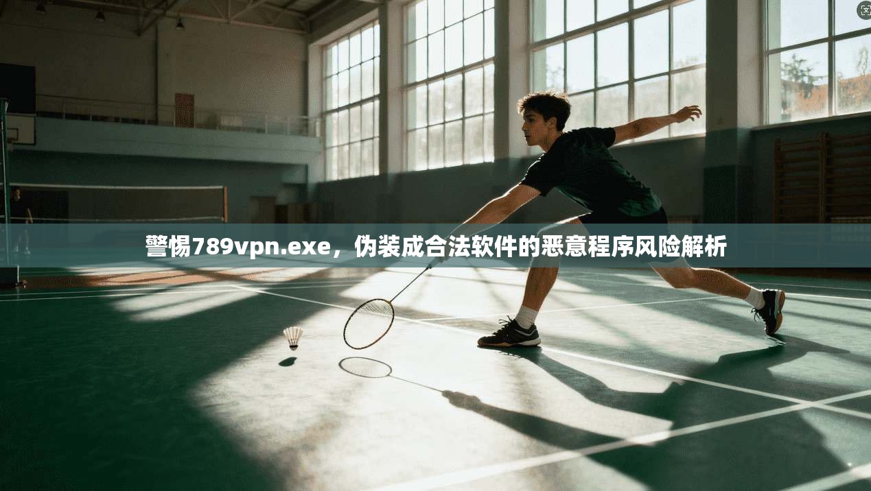 警惕789vpn.exe，伪装成合法软件的恶意程序风险解析
