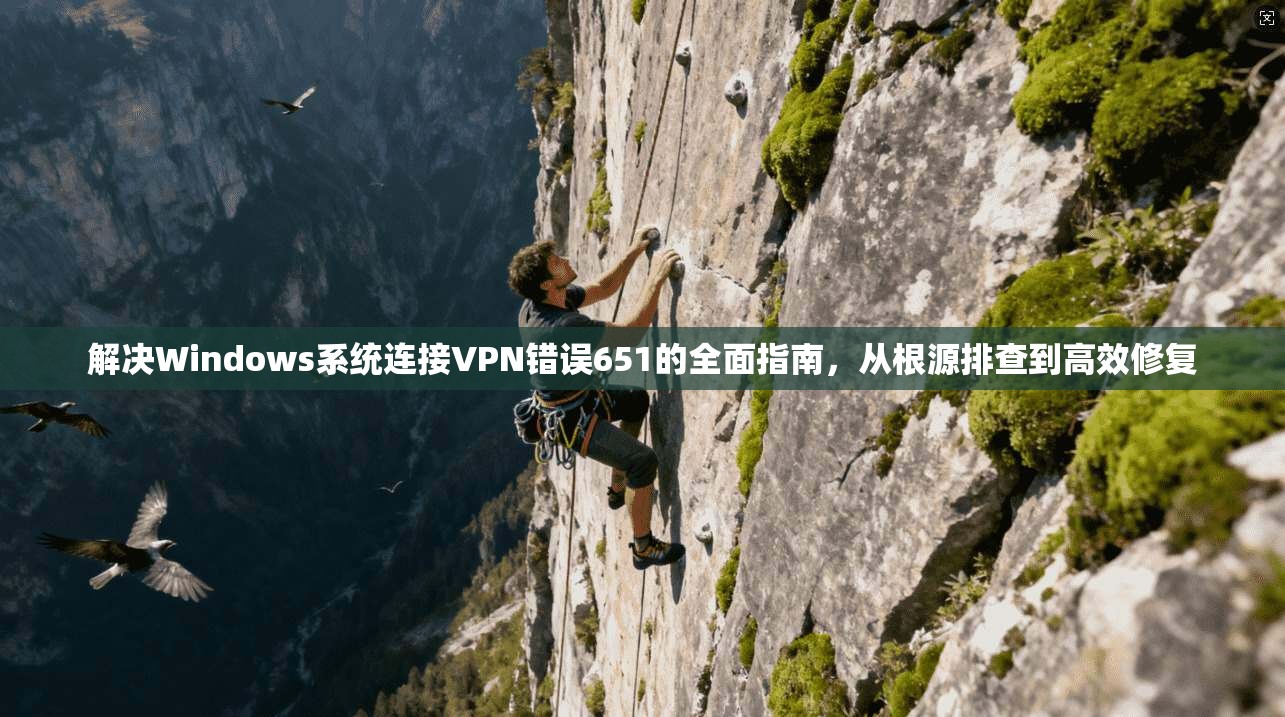 解决Windows系统连接VPN错误651的全面指南，从根源排查到高效修复