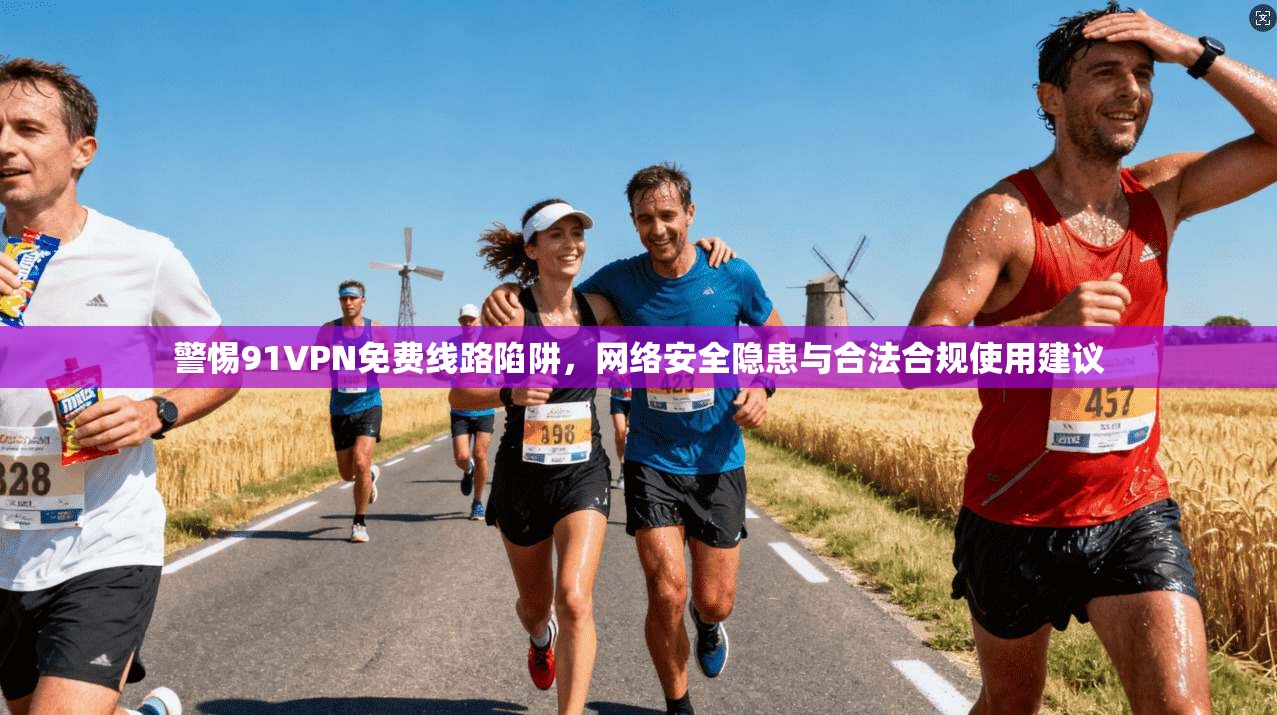 警惕91VPN免费线路陷阱，网络安全隐患与合法合规使用建议