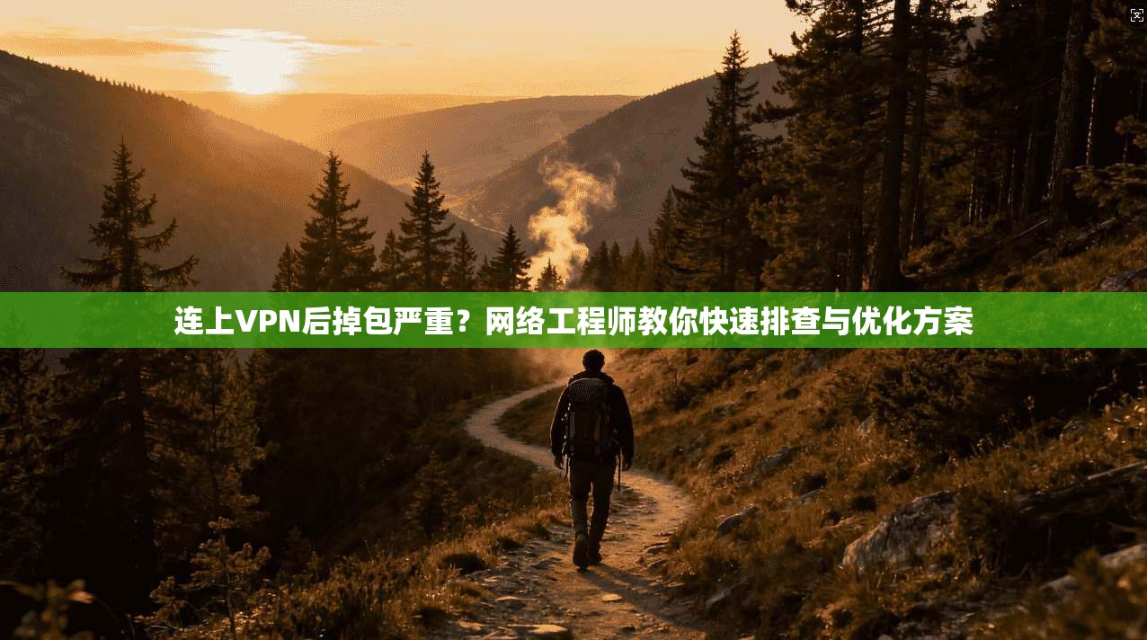 连上VPN后掉包严重？网络工程师教你快速排查与优化方案
