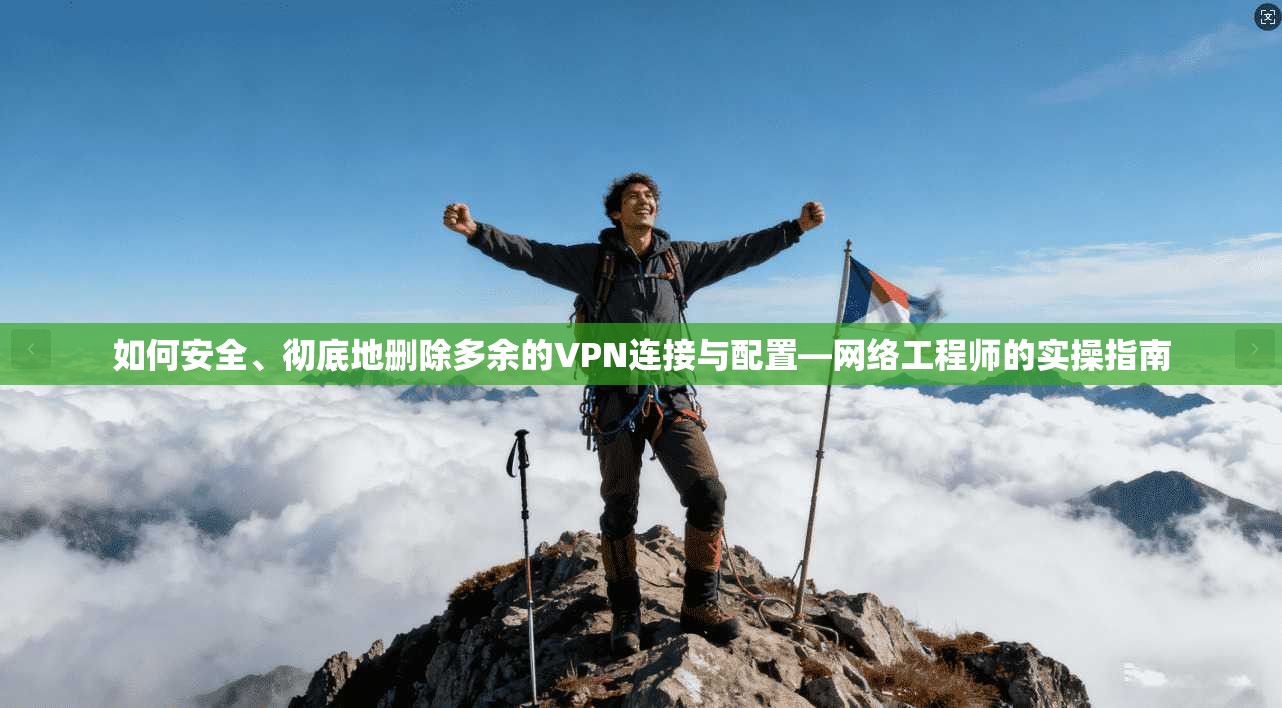 如何安全、彻底地删除多余的VPN连接与配置—网络工程师的实操指南