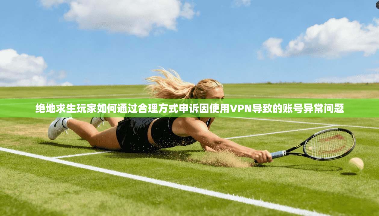 绝地求生玩家如何通过合理方式申诉因使用VPN导致的账号异常问题