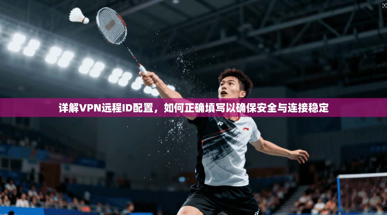 详解VPN远程ID配置，如何正确填写以确保安全与连接稳定
