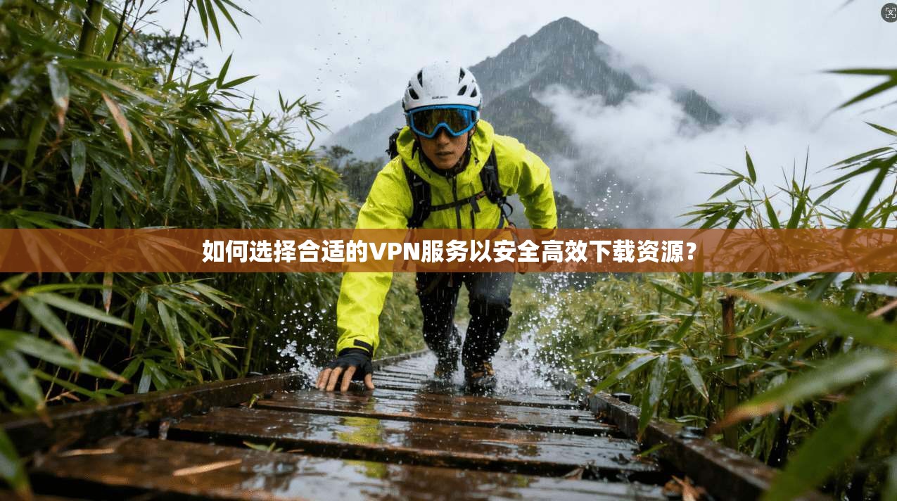 如何选择合适的VPN服务以安全高效下载资源？