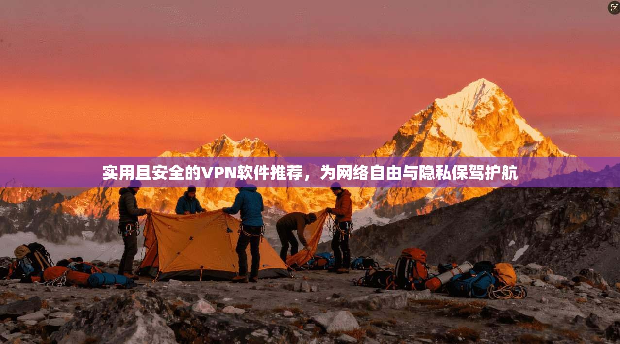 实用且安全的VPN软件推荐，为网络自由与隐私保驾护航