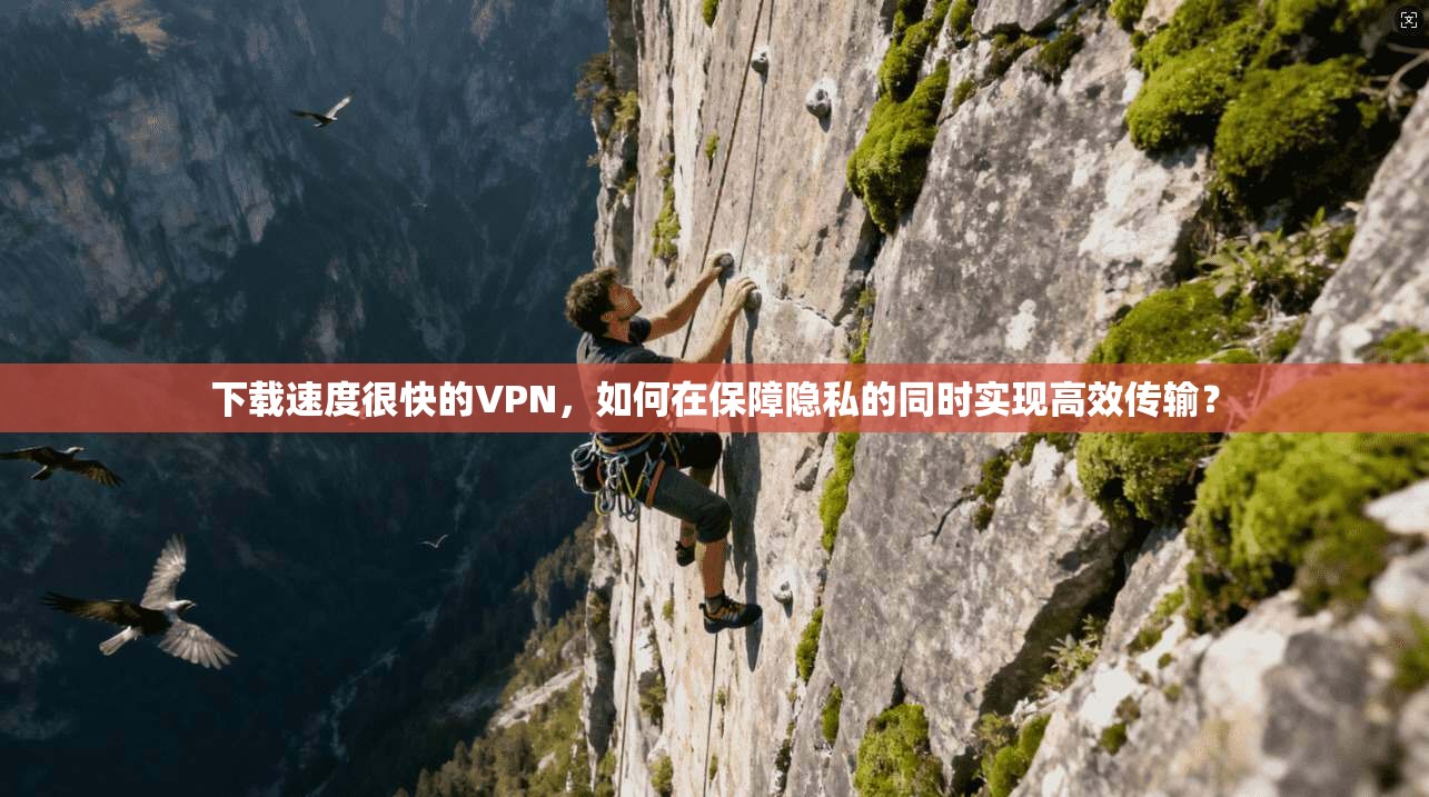 下载速度很快的VPN，如何在保障隐私的同时实现高效传输？