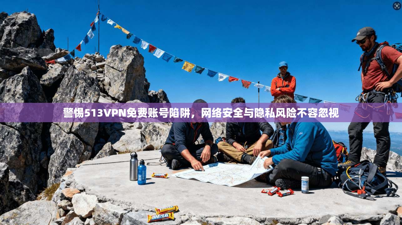 警惕513VPN免费账号陷阱，网络安全与隐私风险不容忽视