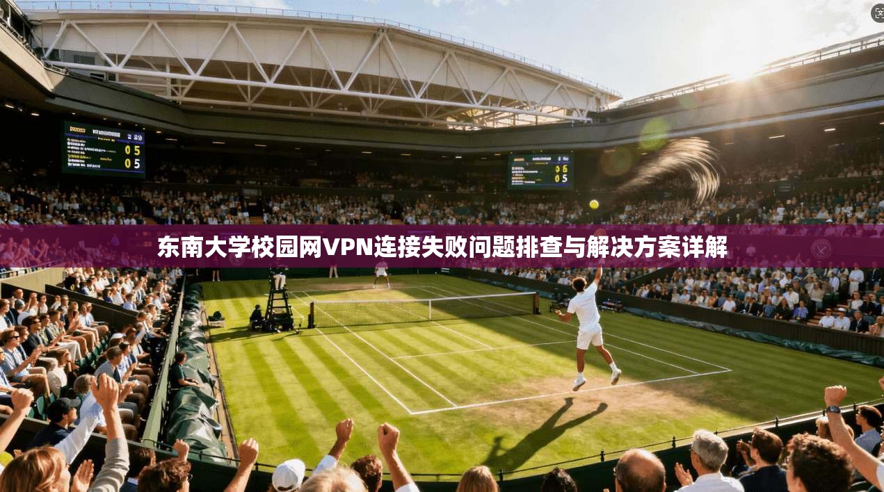 东南大学校园网VPN连接失败问题排查与解决方案详解