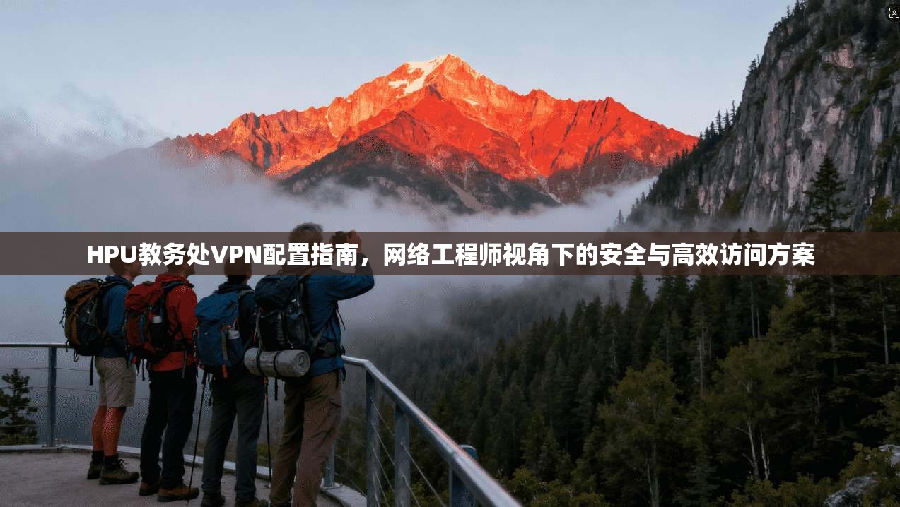 HPU教务处VPN配置指南,网络工程师视角下的安全与高效访问方案