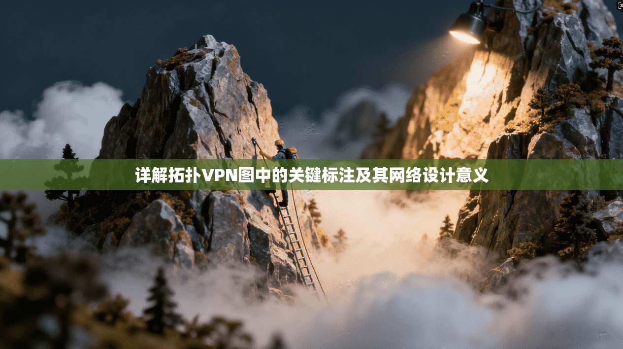 详解拓扑VPN图中的关键标注及其网络设计意义