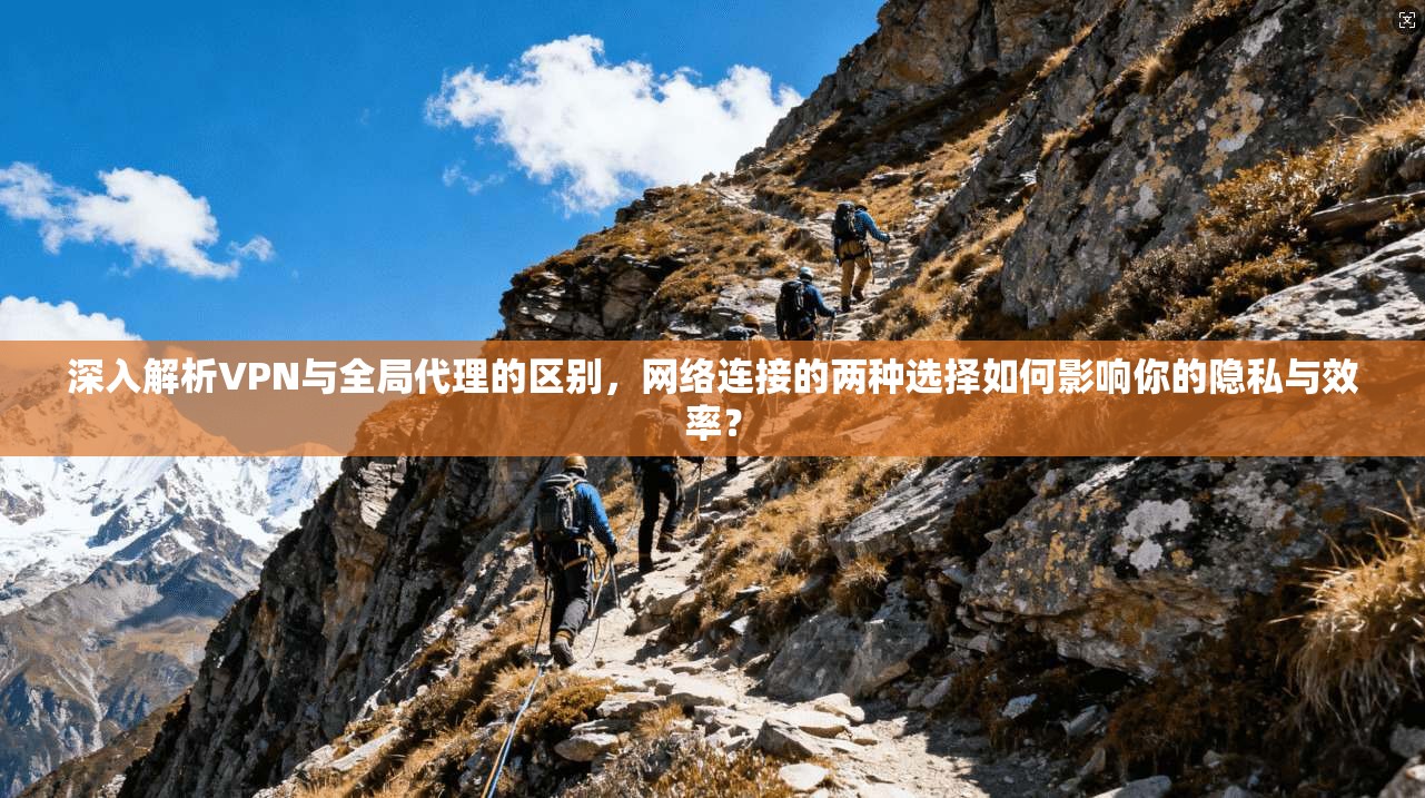 深入解析VPN与全局代理的区别，网络连接的两种选择如何影响你的隐私与效率？