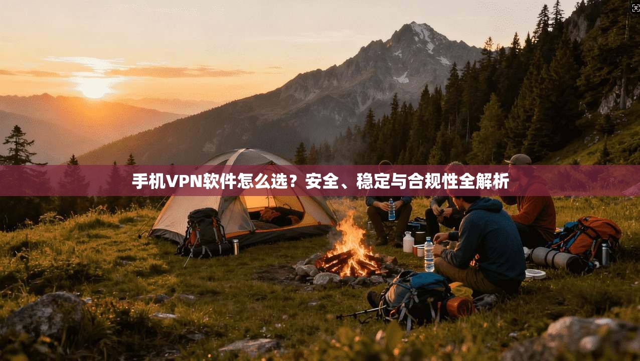 手机VPN软件怎么选？安全、稳定与合规性全解析